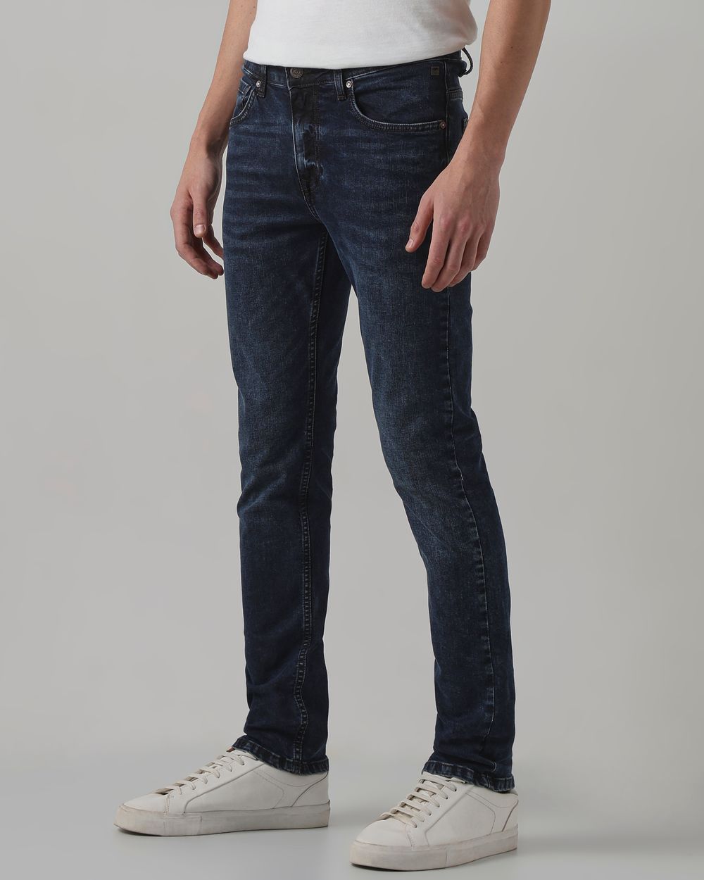 Blue Black Super Slim Fit Original Stretch