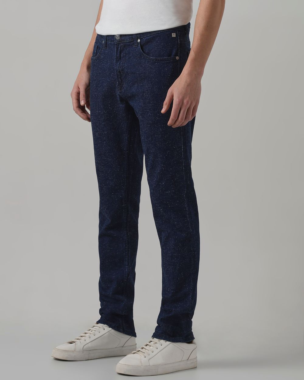 Dark Indigo Blue Straight Fit Original Delux Stretch
