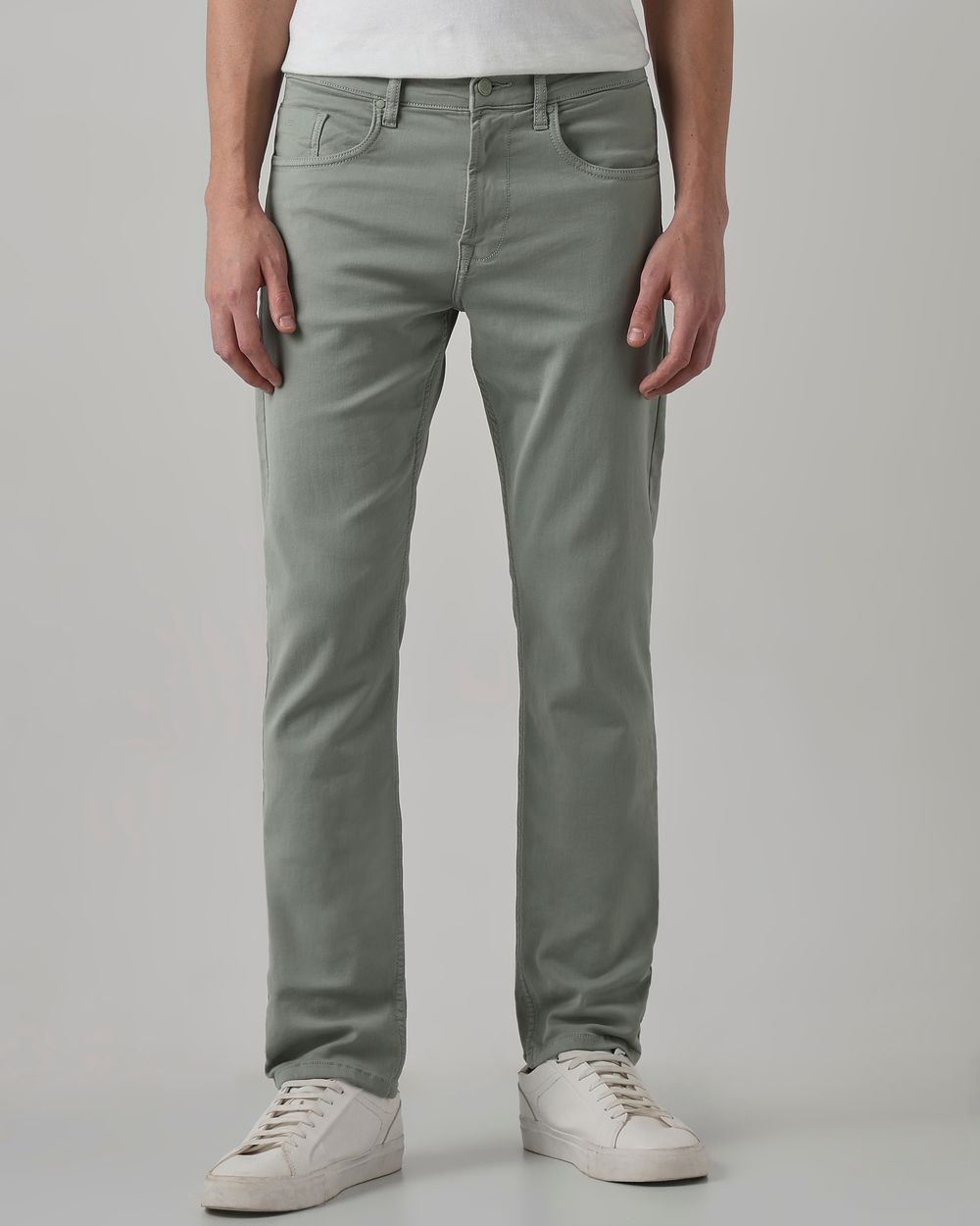 Sage Straight Fit Superstretch Coloured Jeans