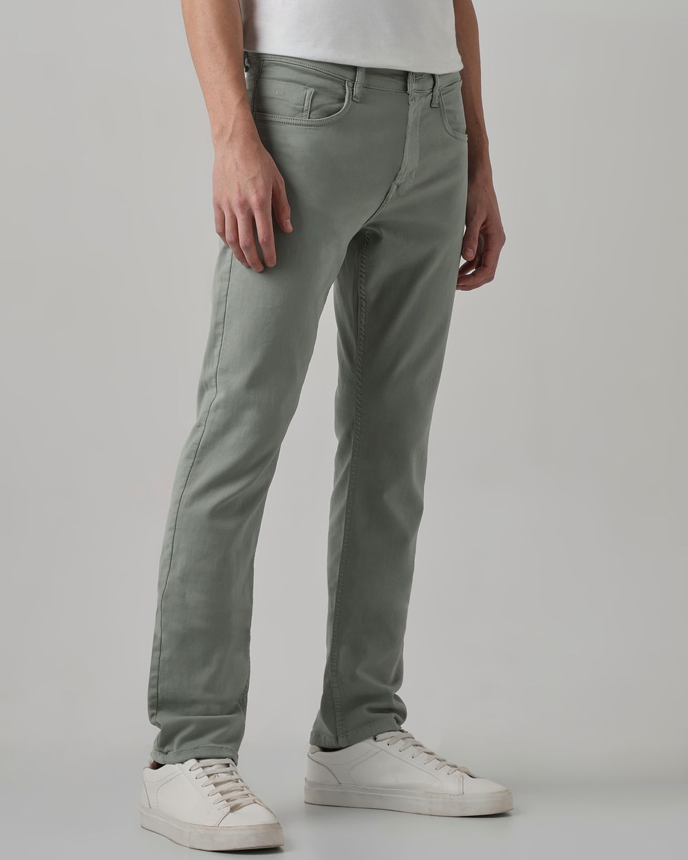 Sage Straight Fit Superstretch Coloured Jeans