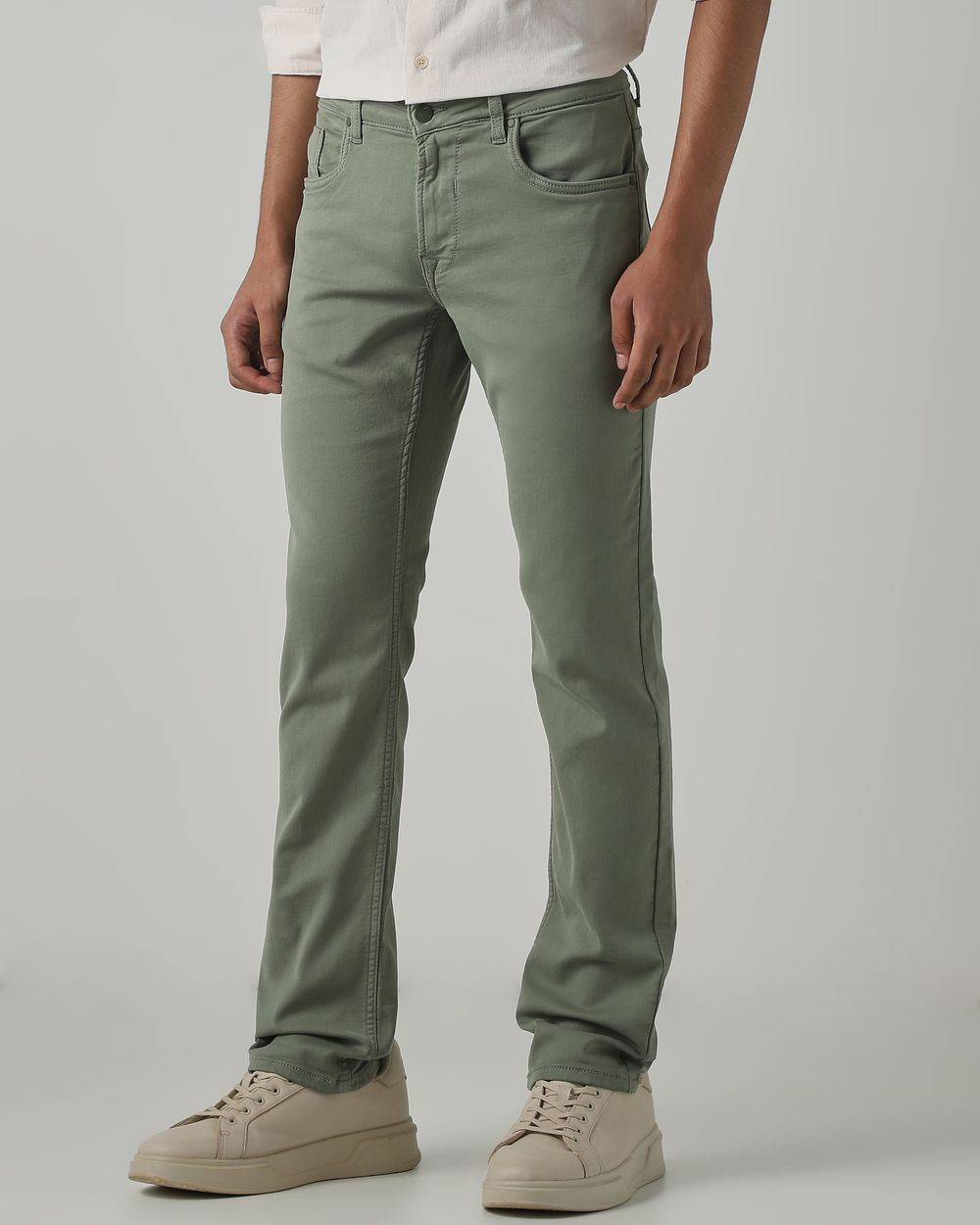 Sage Super Slim Fit Superstretch Coloured Jeans