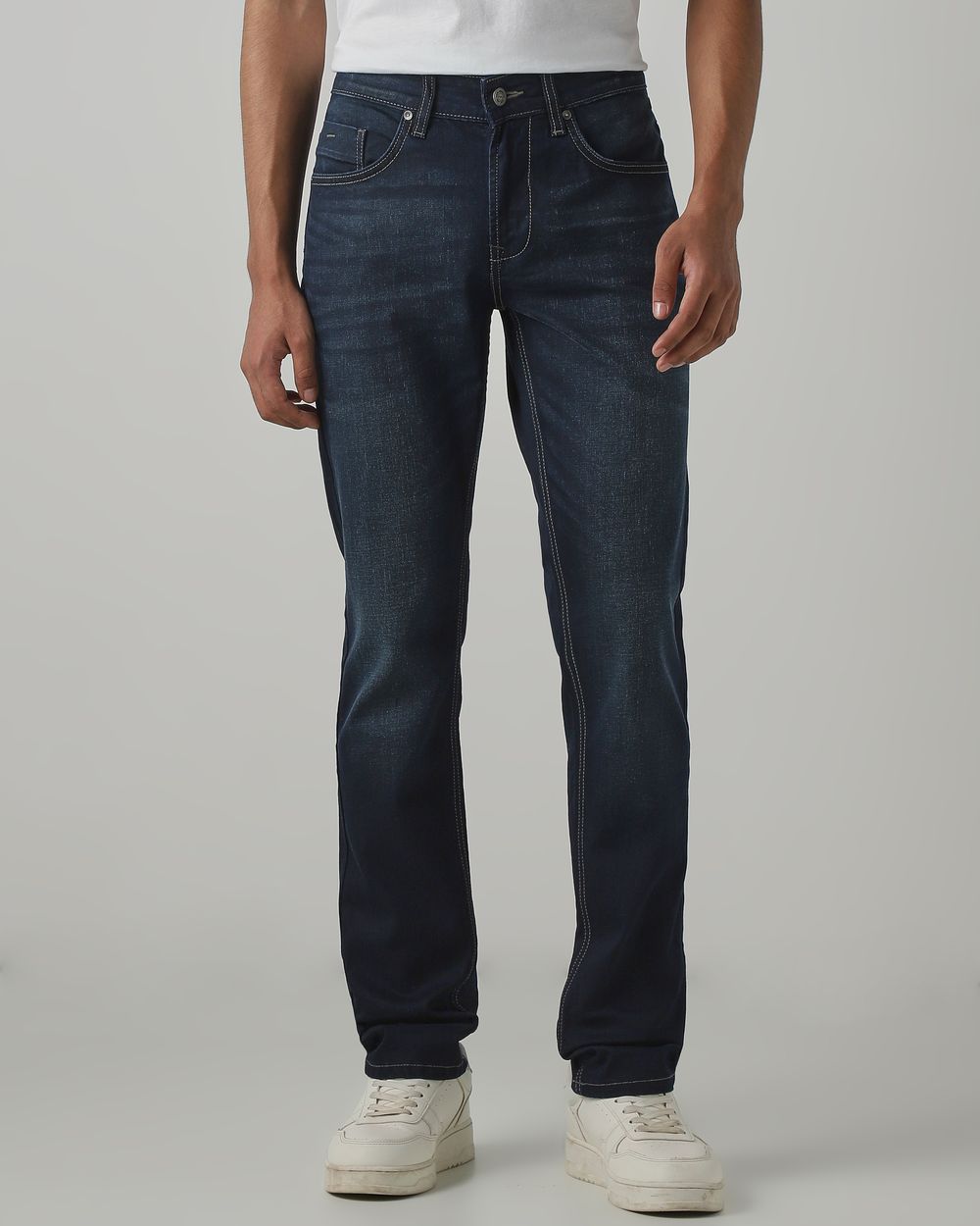 Blue Black Super Slim Fit Original Stretch
