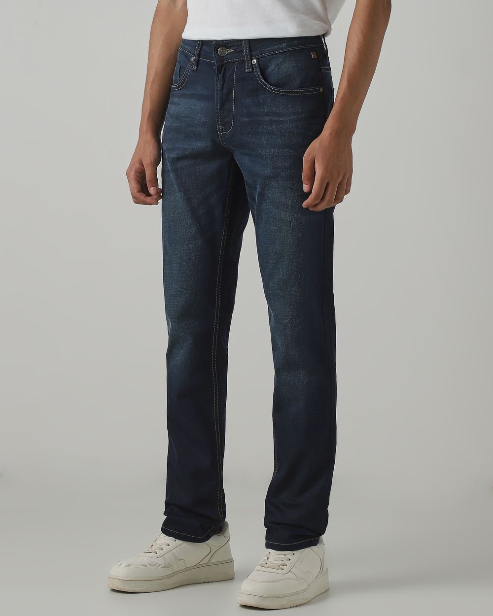 Blue Black Super Slim Fit Original Stretch