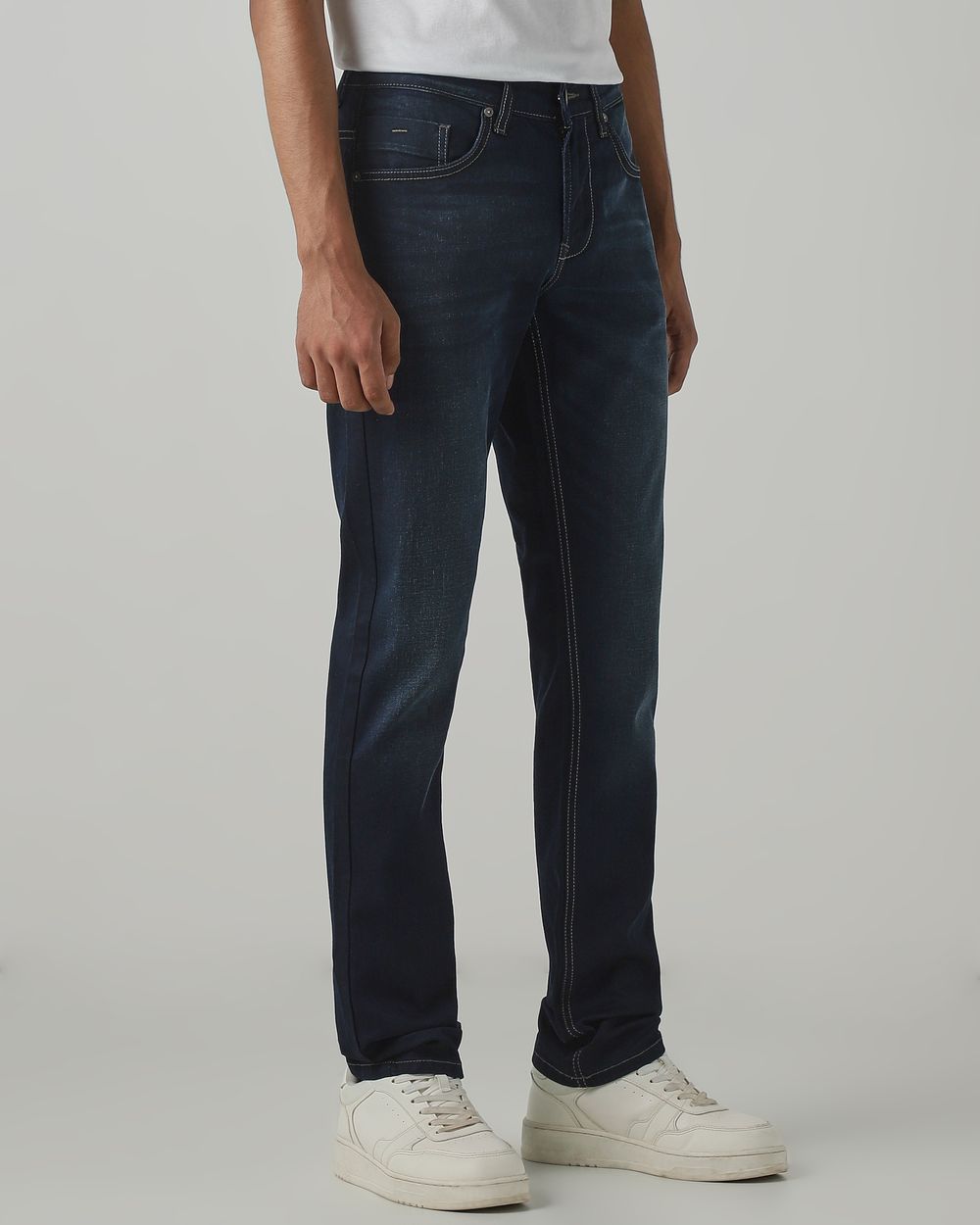 Blue Black Super Slim Fit Original Stretch