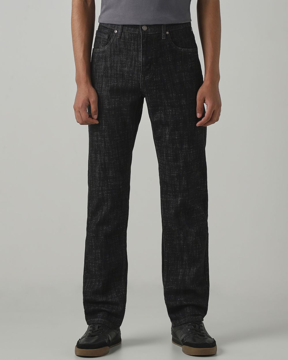 Black Straight Fit Original Stretch