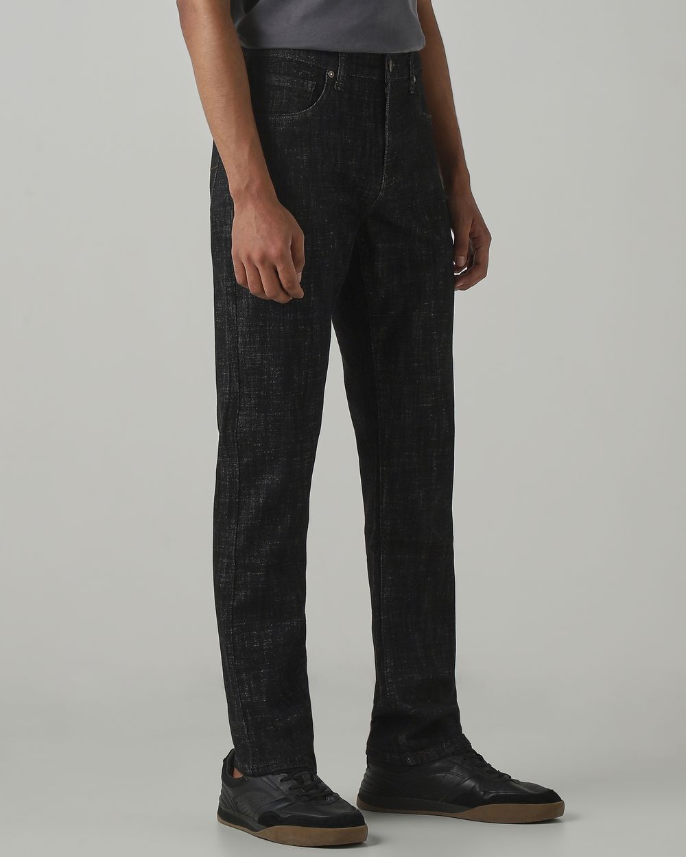 Black Straight Fit Original Stretch