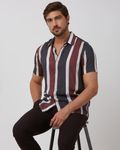 Multi Awning Stripe Slim Fit Casual Shirt
