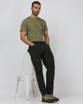 Green Slim Fit Cargos