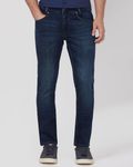 Dark Indigo Blue Super Slim Fit Originals Stretch Jeans