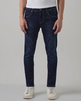 Dark Indigo Blue Ankle Length Original Stretch