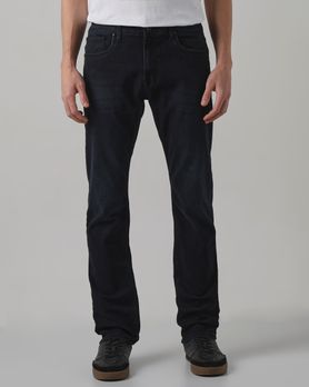 Black Relaxed Straight Fit Original Stretch Jeans