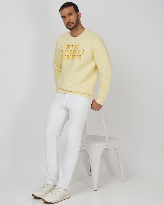 Yellow be the light sweatshirt on sale