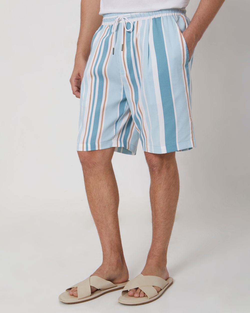 Teal Athleisure Shorts