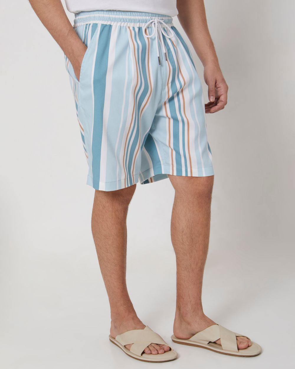 Teal Athleisure Shorts