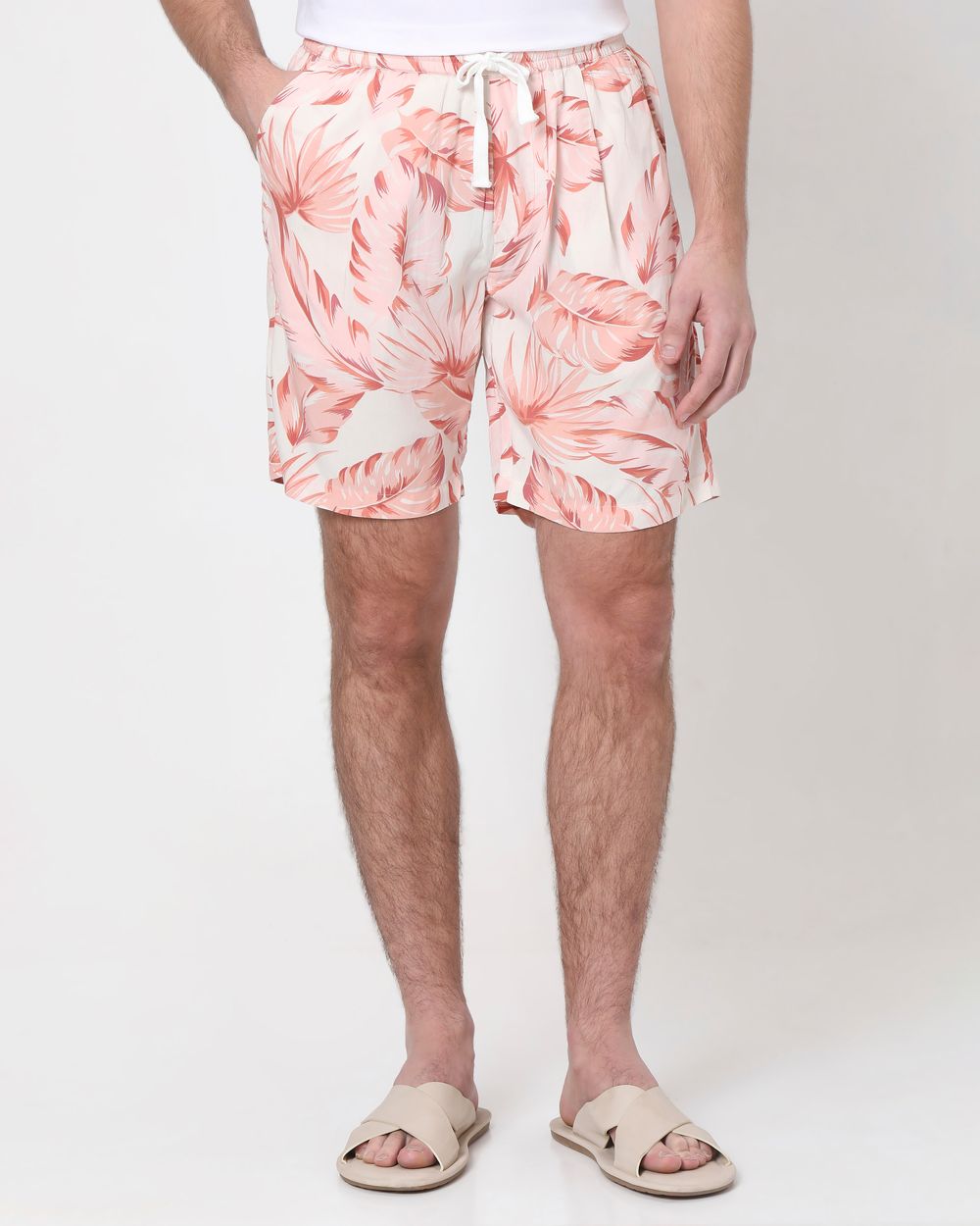Pink Athleisure Shorts