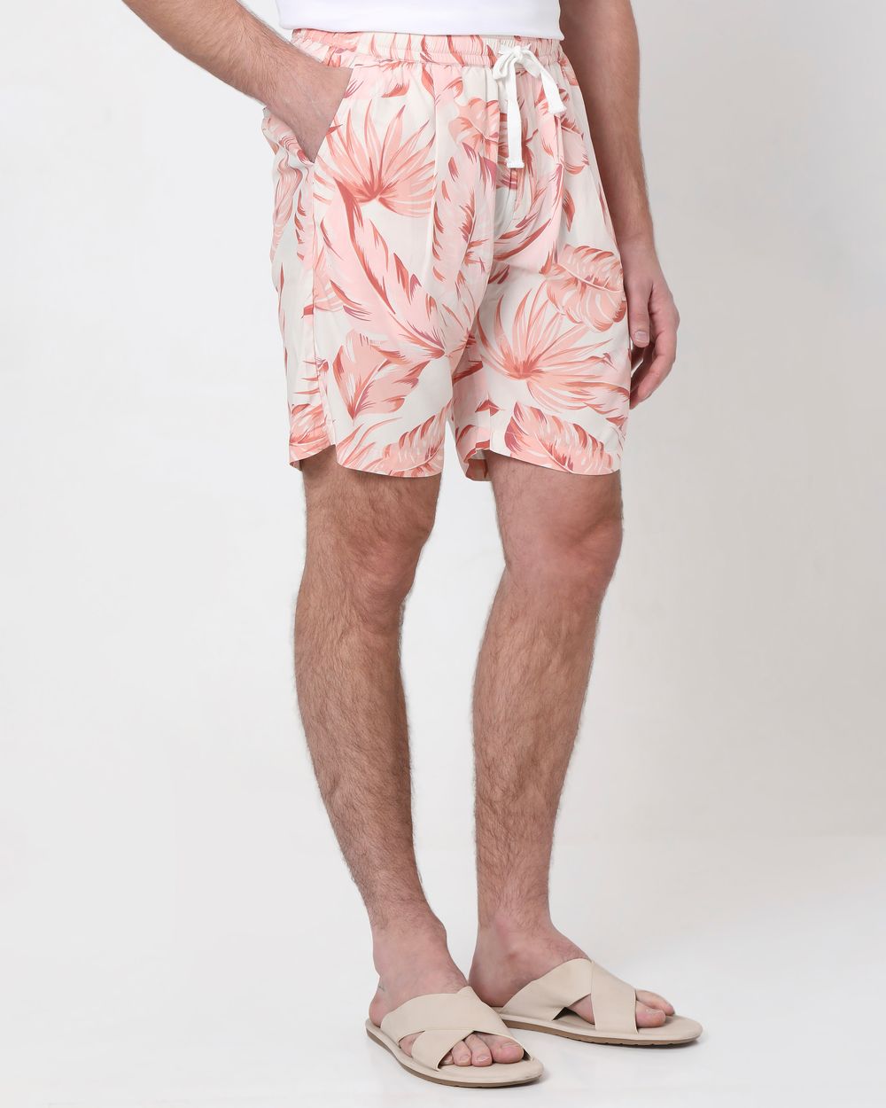 Pink Athleisure Shorts