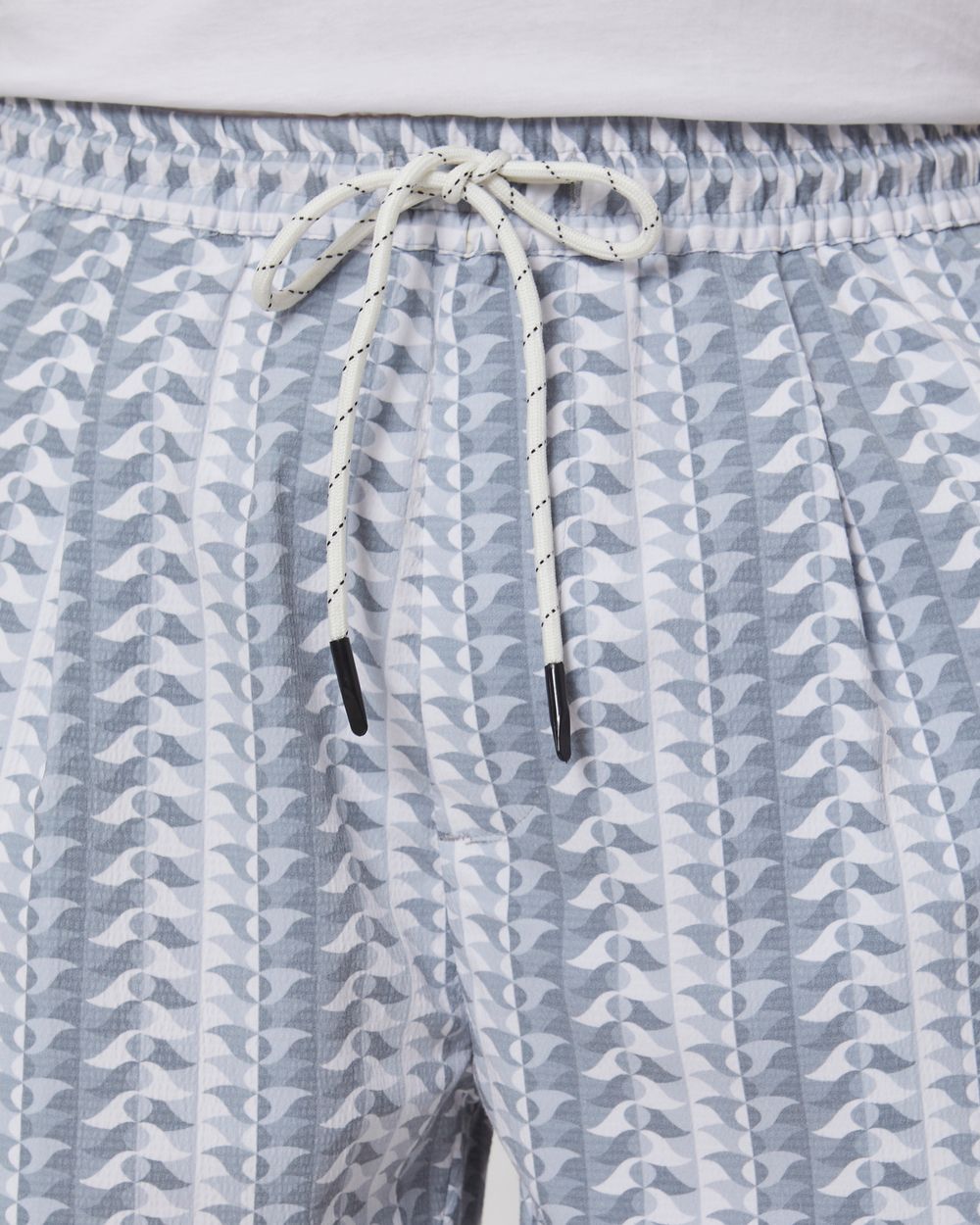Grey Athleisure Shorts
