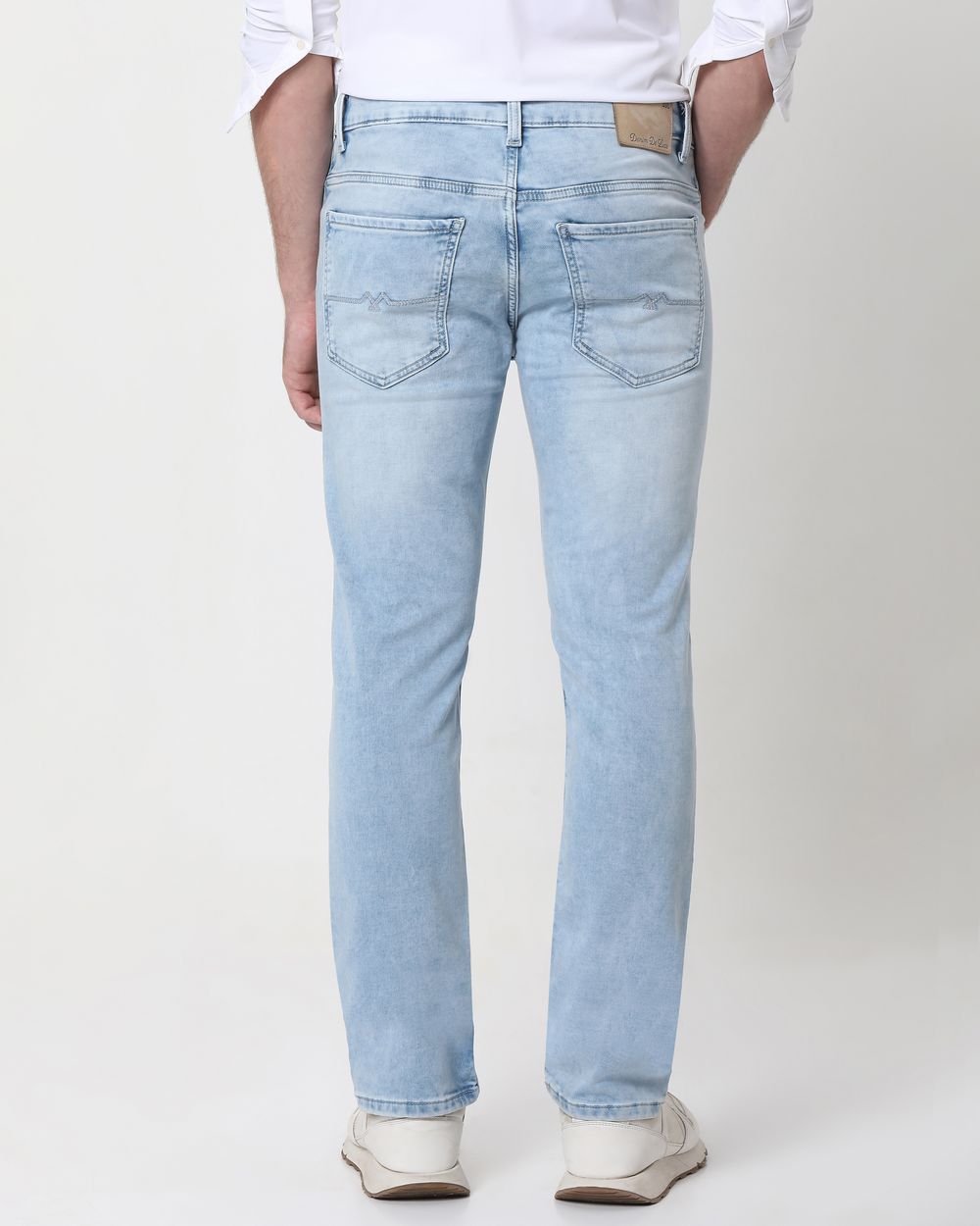 Light Blue Super Slim Fit Denim Deluxe Stretch Jeans
