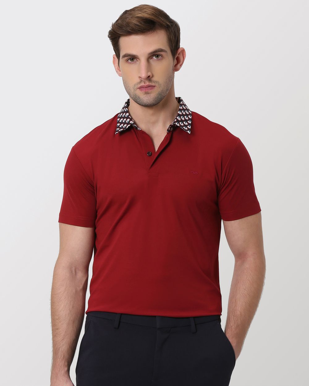 Collar t shirt online on sale