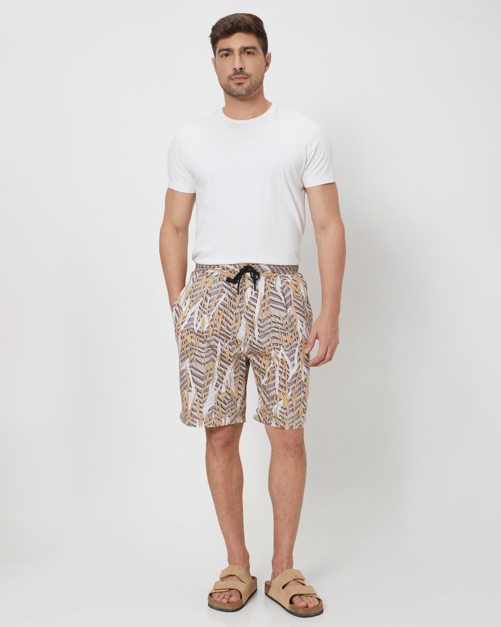 Light khaki shorts sale