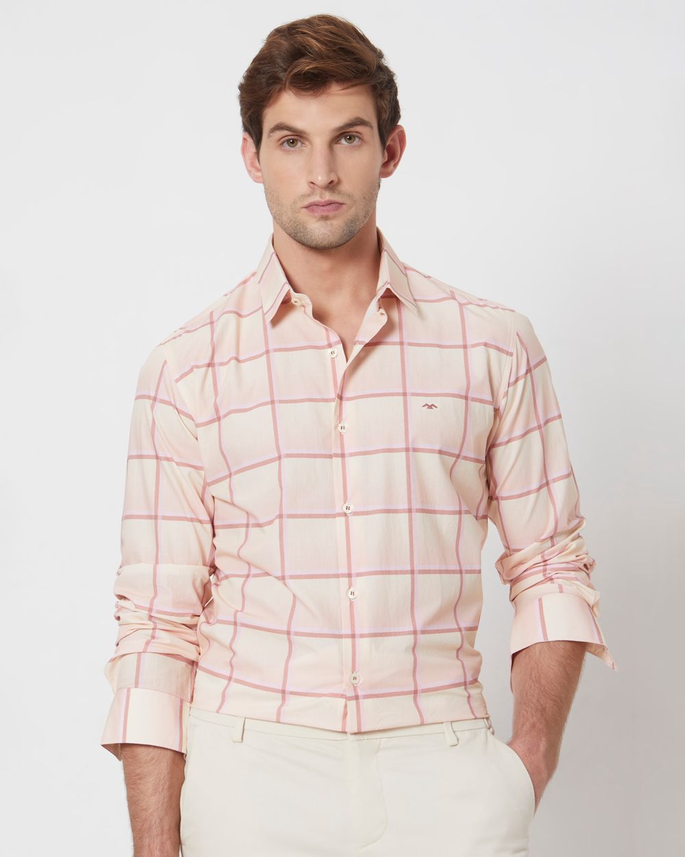 シャツ HUECLOSET Peach Check Shirt 25KERO57 Toad and Co Women's Flannel Shirt - Plaiditude | Title Nine