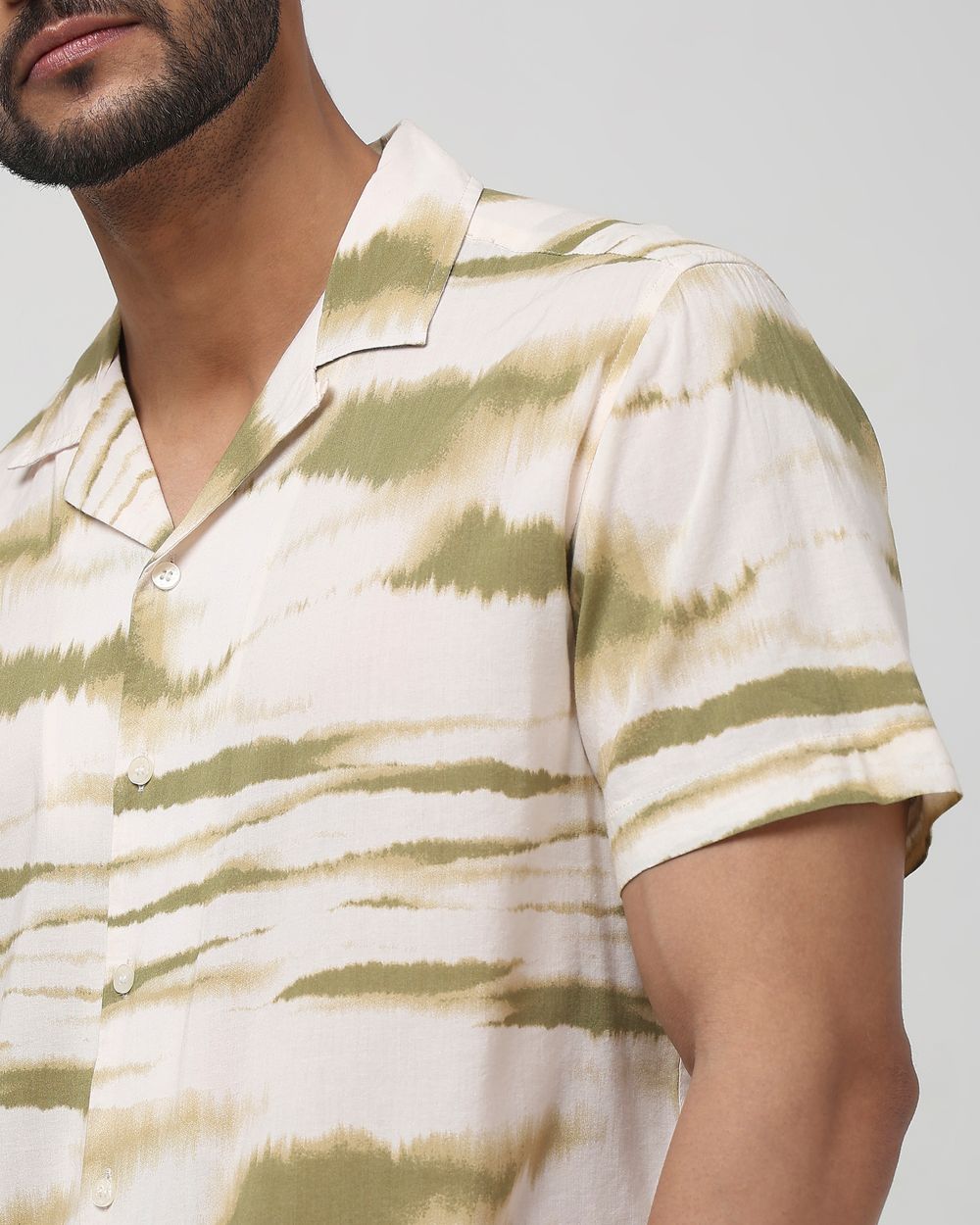 studio b3 ASYMMETRY COTTON SHIRT MPB1852
