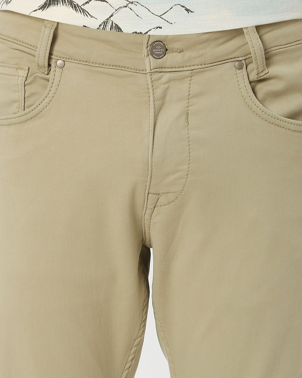 Light Green Skinny Fit Superstretch Coloured Jeans