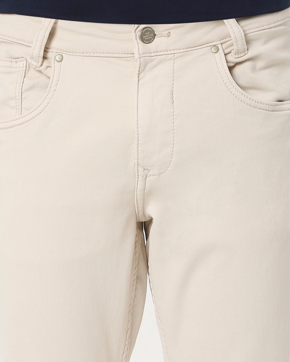 Off White Skinny Fit Superstretch Coloured Jeans