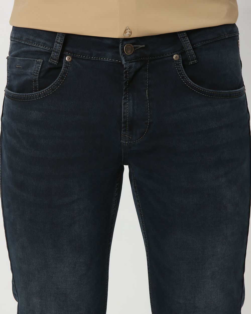 Tinted Super Slim Fit Denim Deluxe Stretch Jeans
