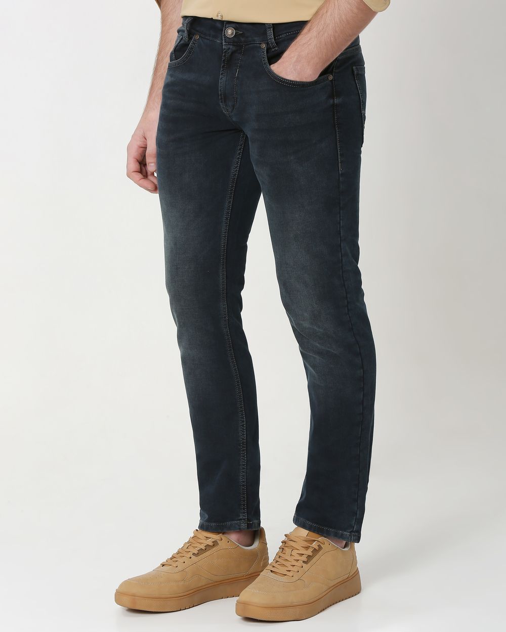 Tinted Super Slim Fit Denim Deluxe Stretch Jeans