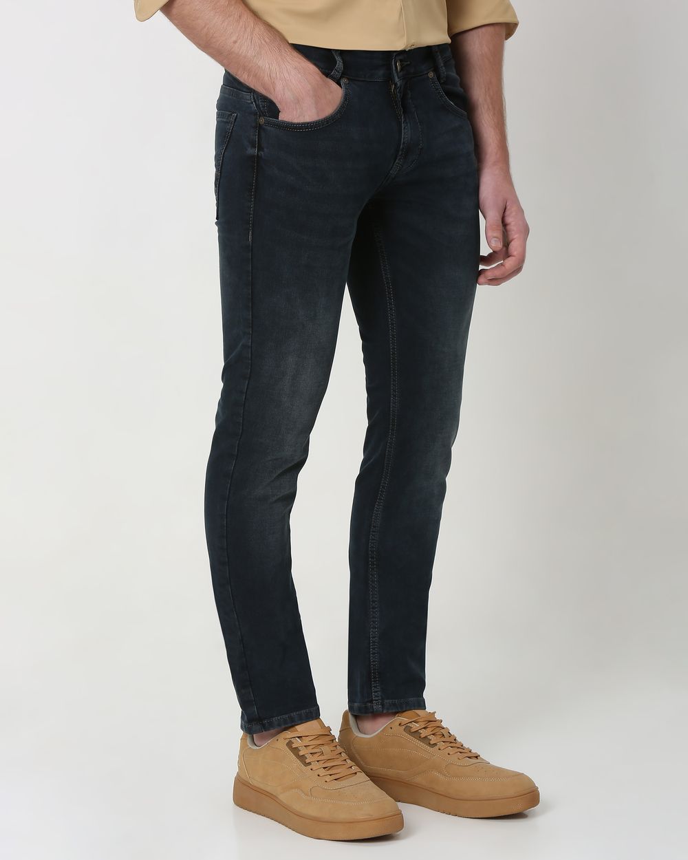 Tinted Super Slim Fit Denim Deluxe Stretch Jeans