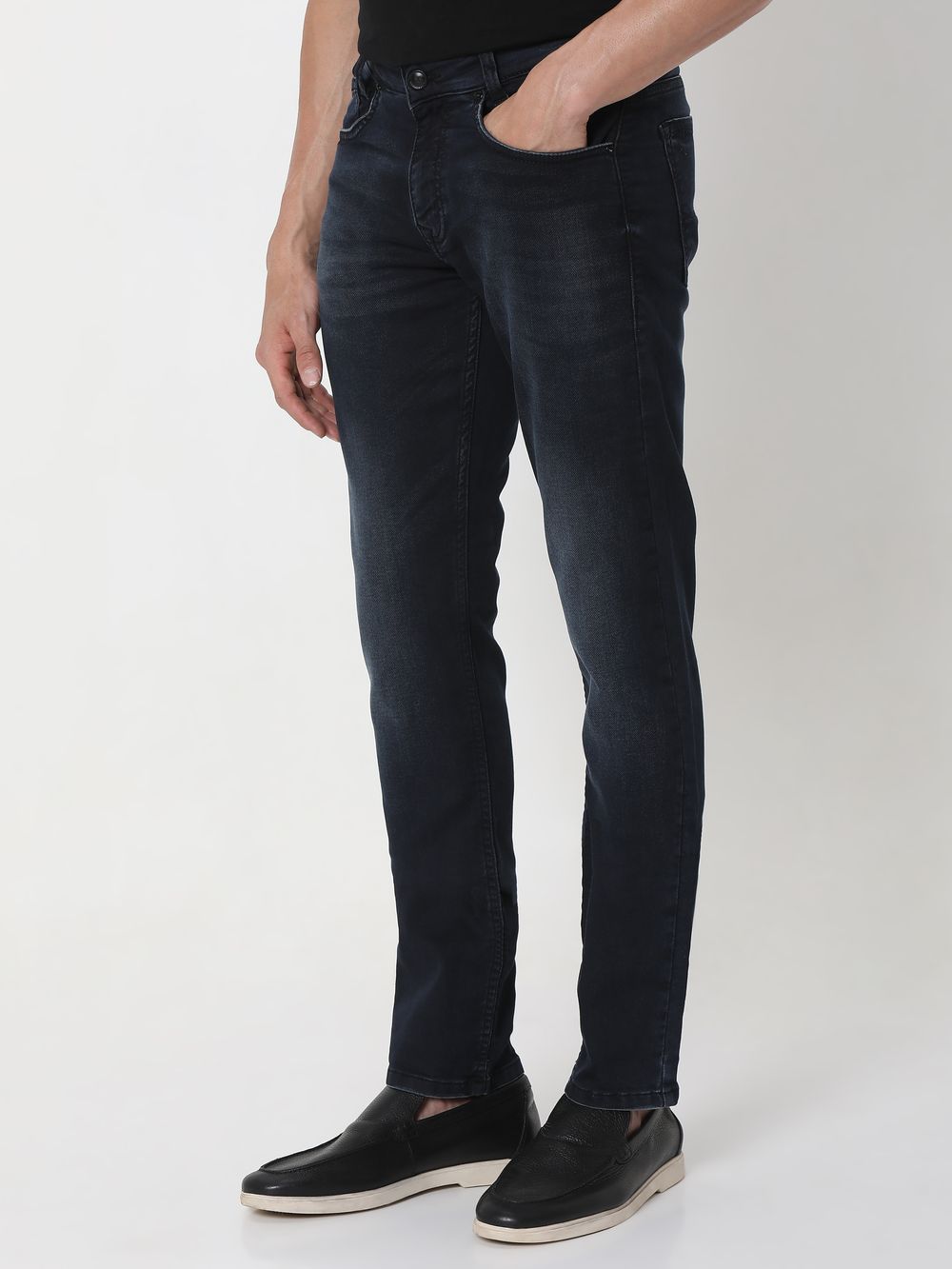 Charcoal Super Slim Fit Fly Weight Jeans