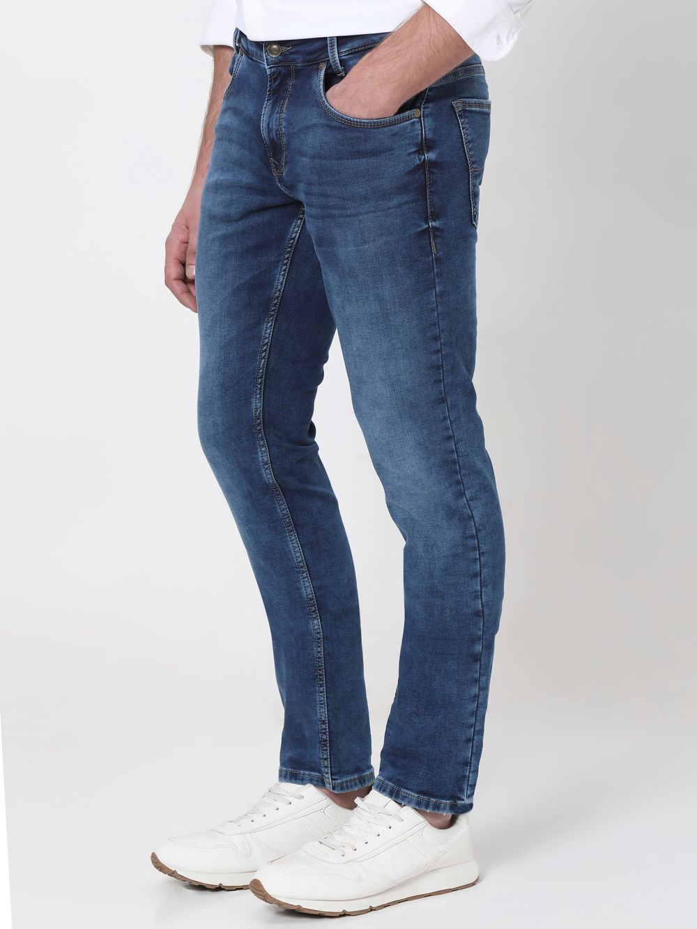 Tinted Super Slim Fit Fly Weight Jeans