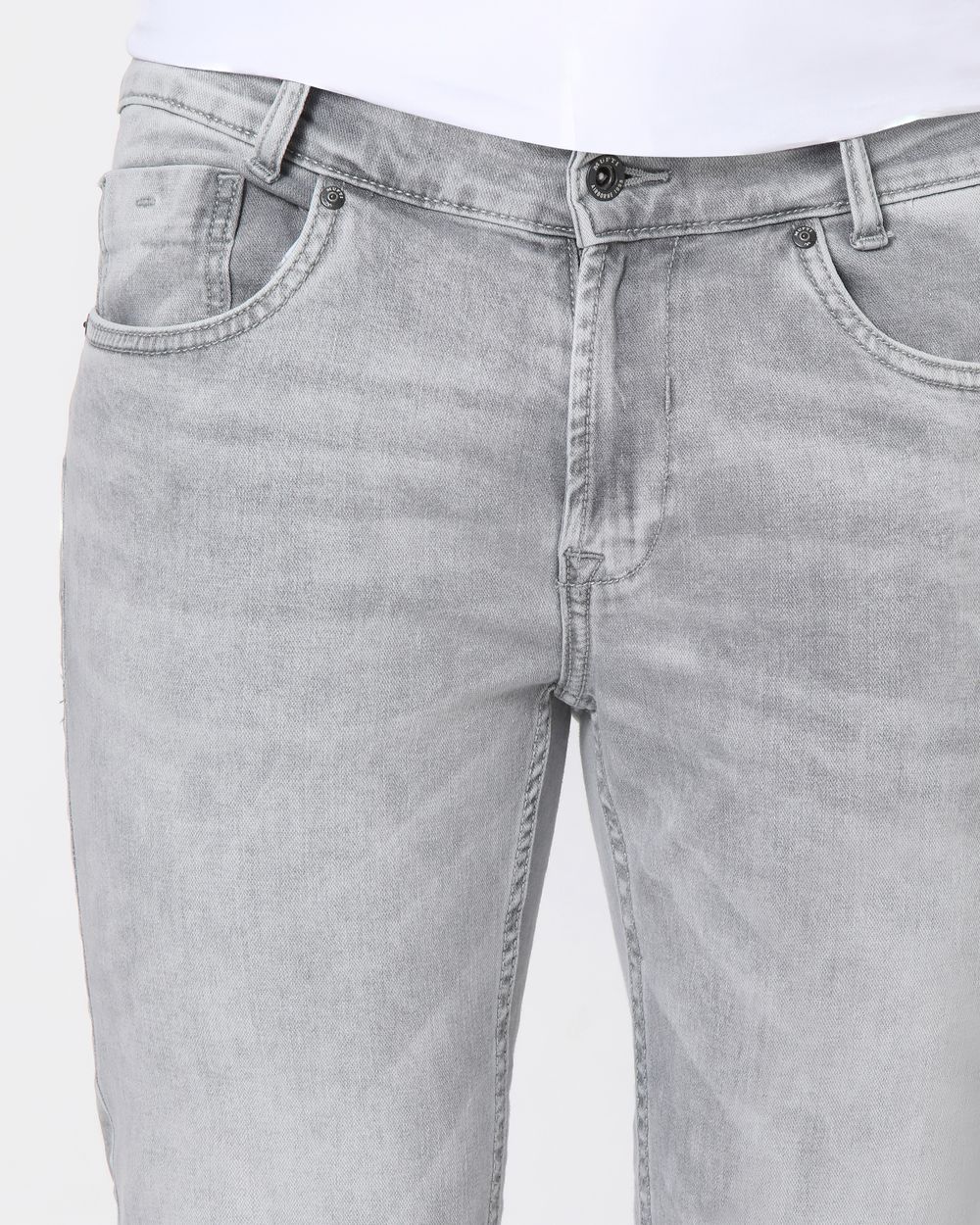 Grey Narrow Fit Originals Stretch Jeans