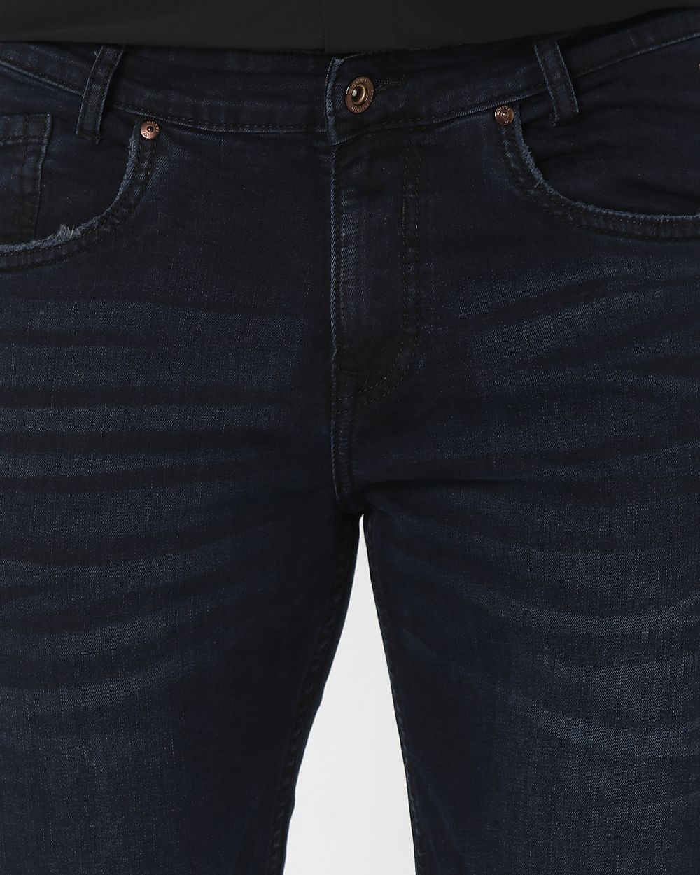 Blue Black Narrow Fit Originals Stretch Jeans