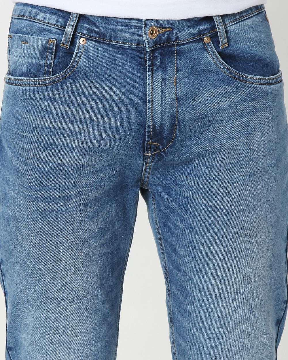 Tinted Relaxed Straight Fit Originals Stretch Jeans
