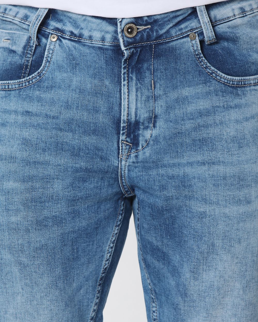 Light Blue Skinny Fit Originals Stretch Jeans
