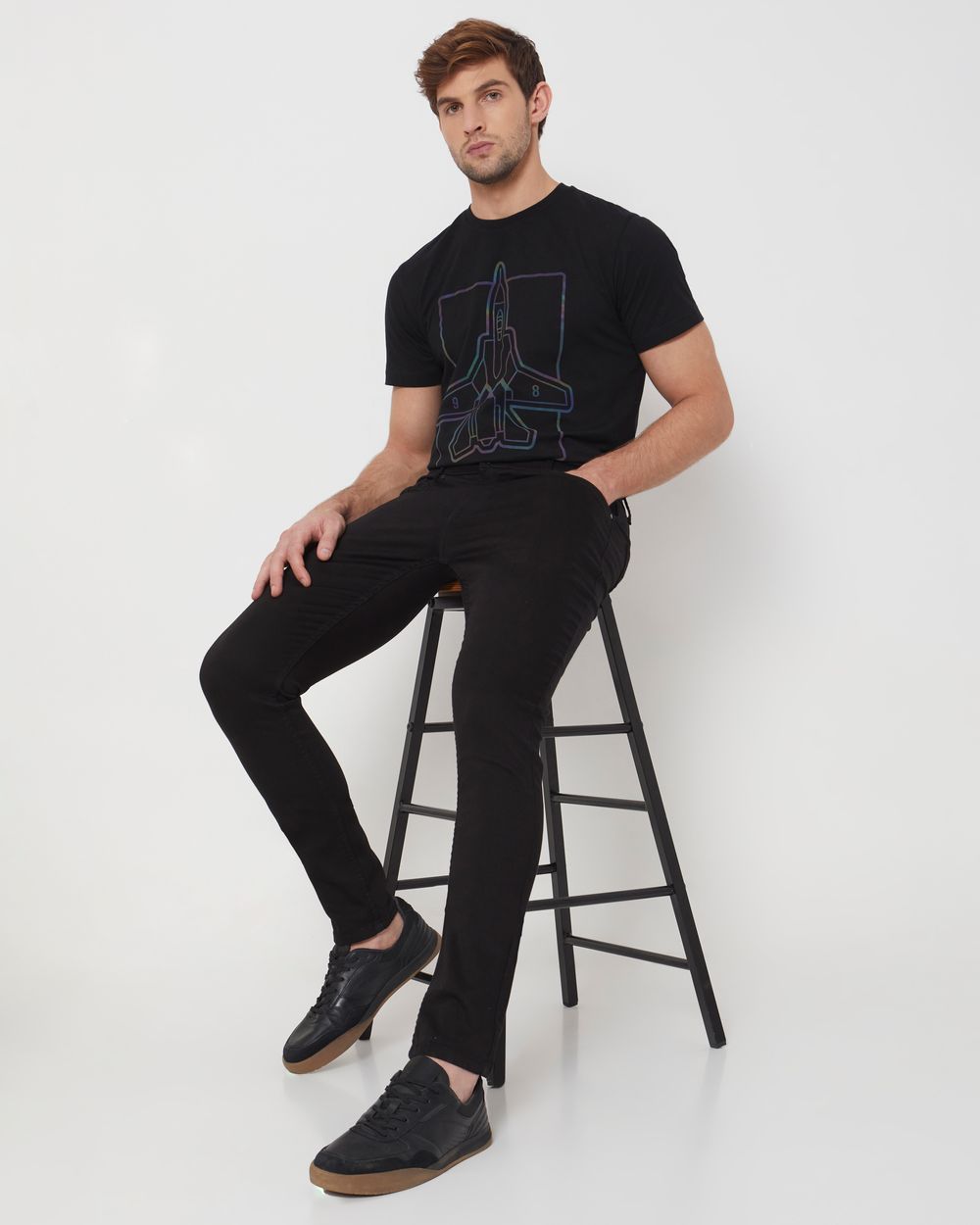 Jet Black Skinny Fit Originals Stretch Jeans