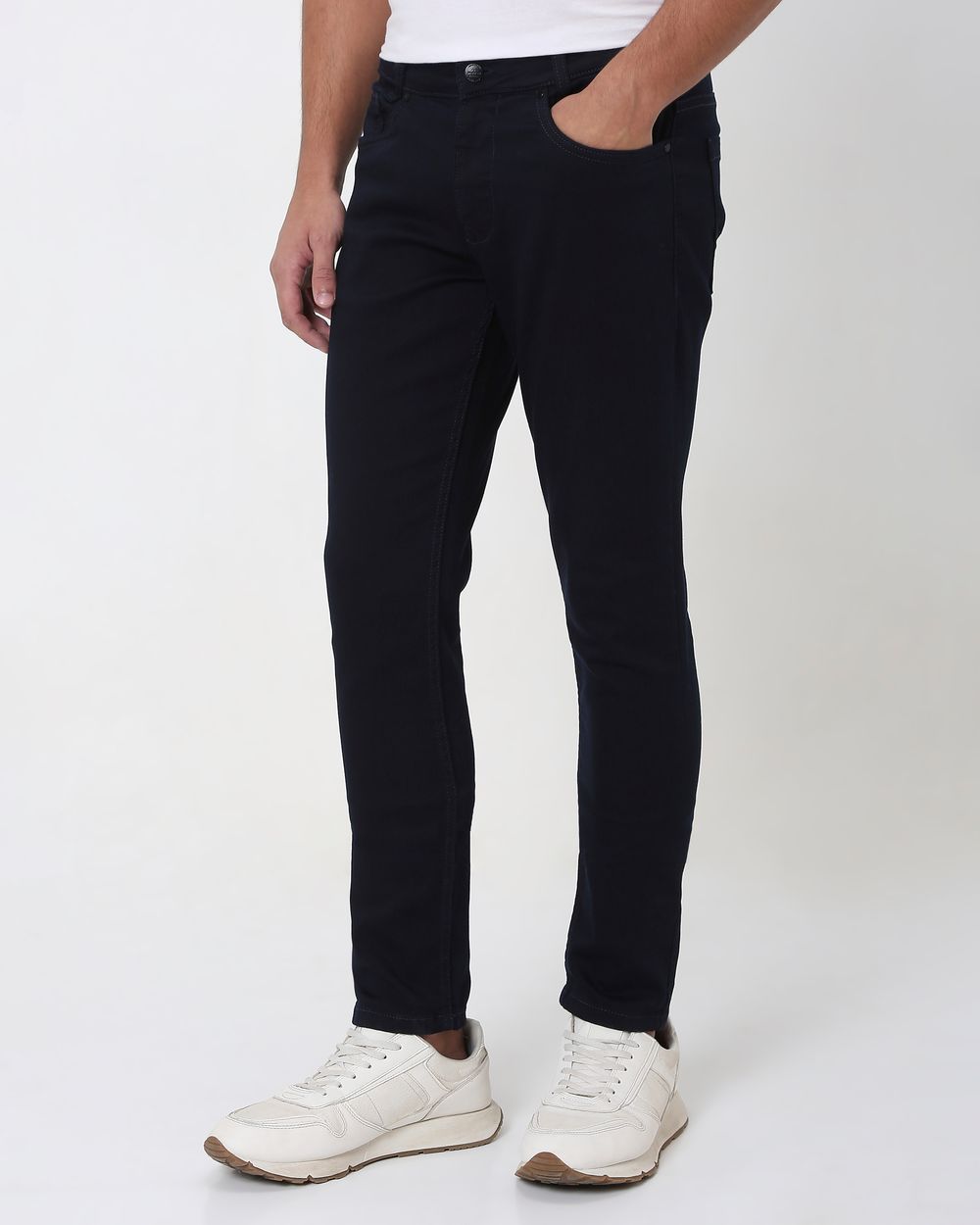 Navy Skinny Fit Originals Stretch Jeans