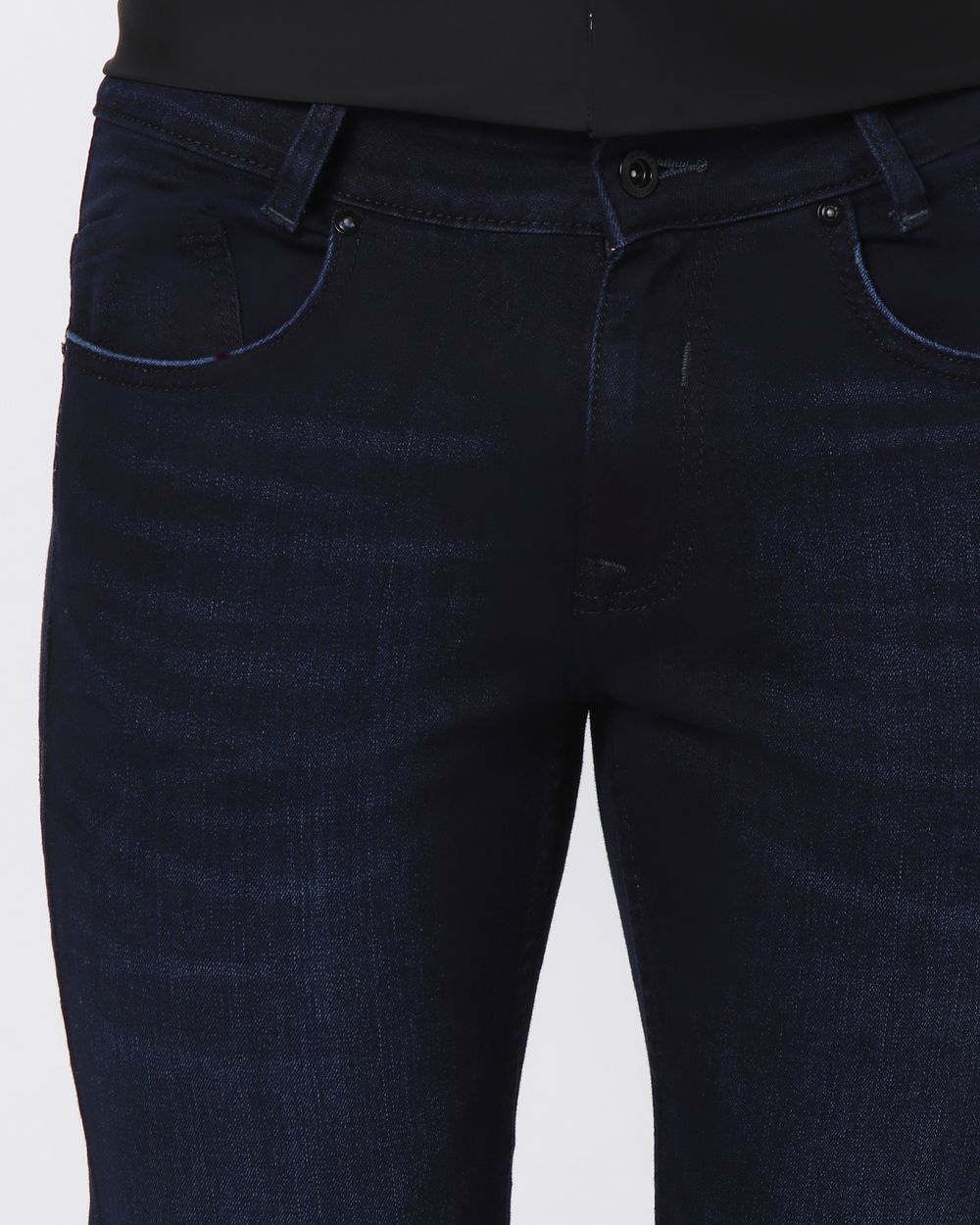 Deep Indigo Blue Super Slim Fit Originals Stretch Jeans