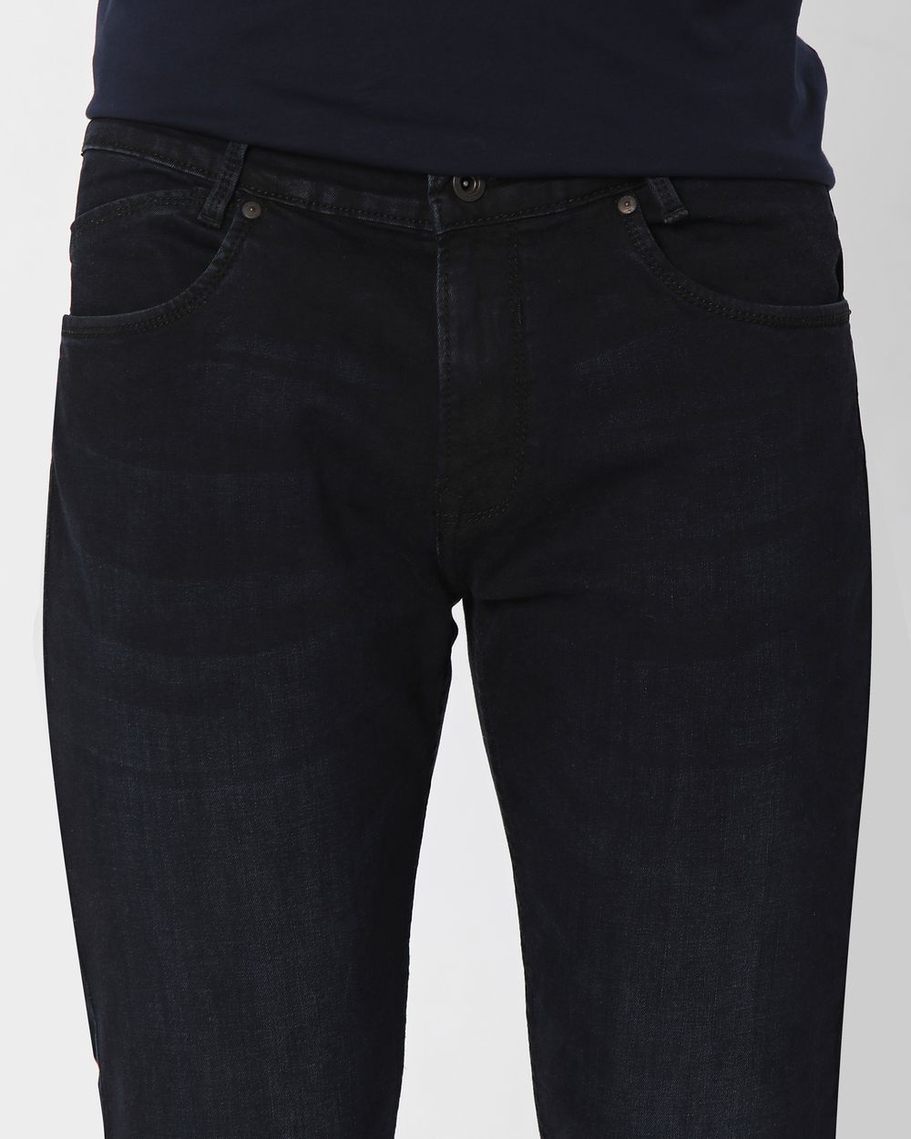 Charcoal Straight Fit Originals Stretch Jeans