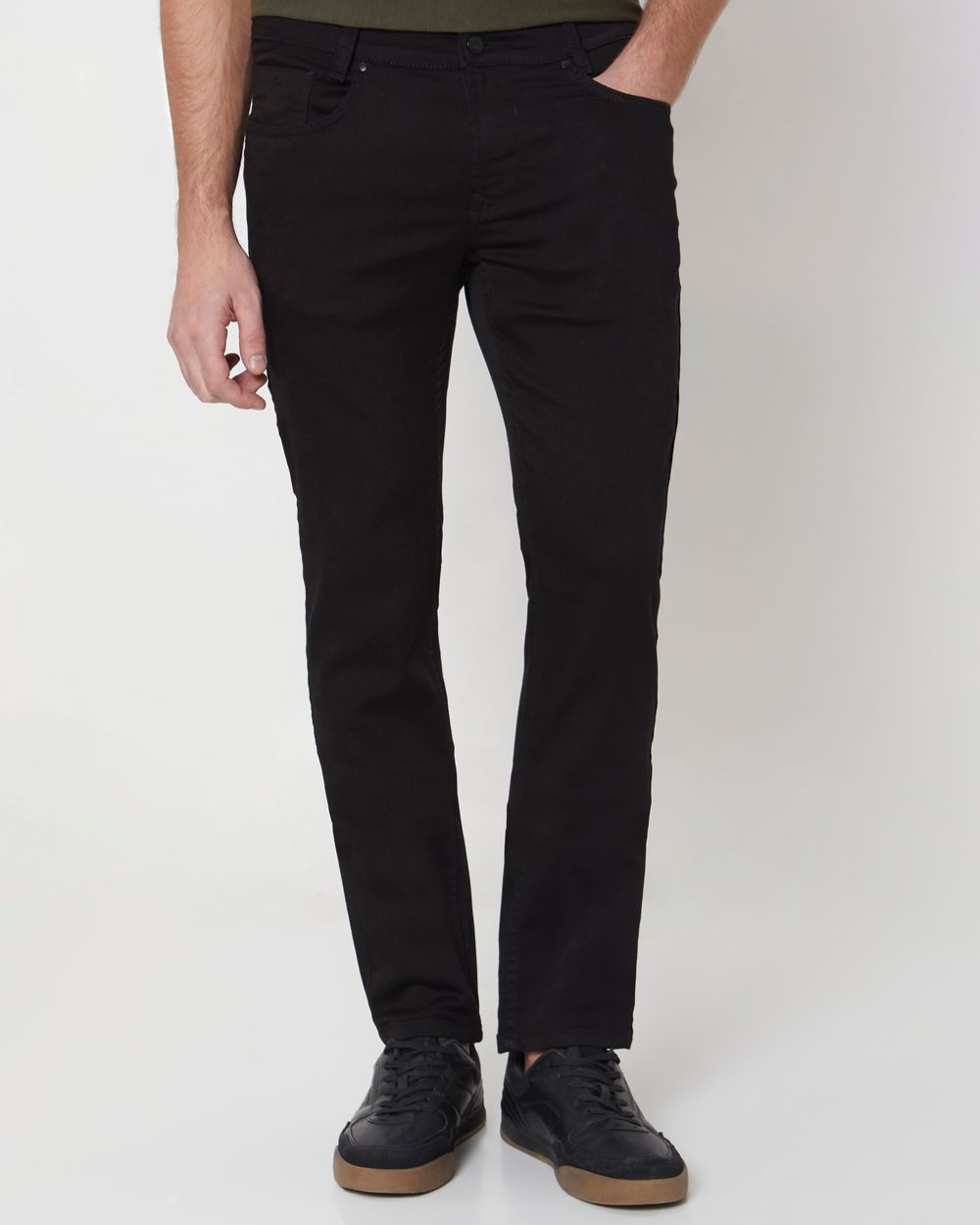 Jet Black Super Slim Fit Originals Stretch Jeans