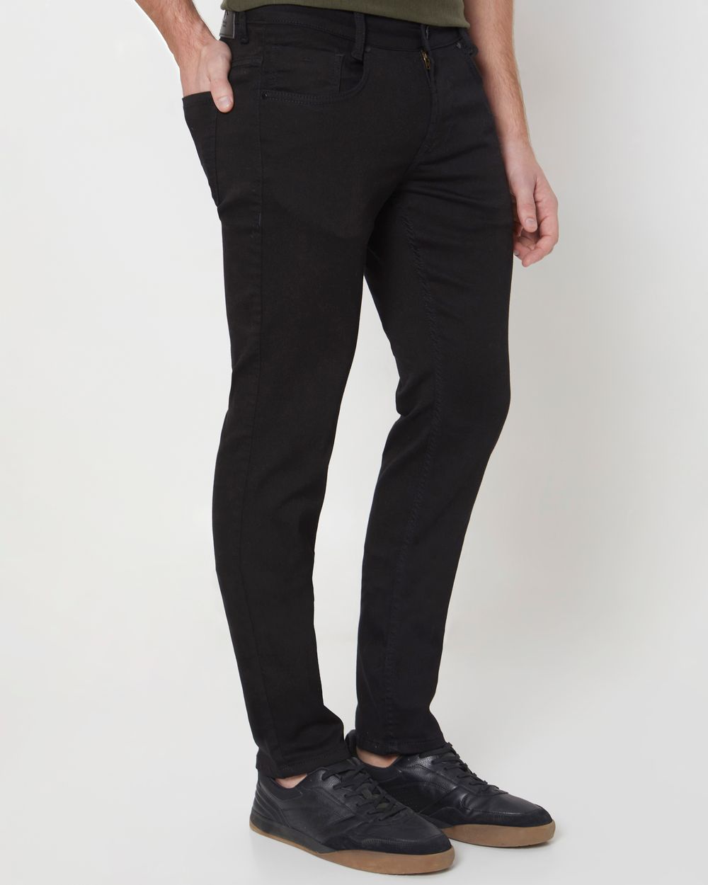 Jet Black Super Slim Fit Originals Stretch Jeans