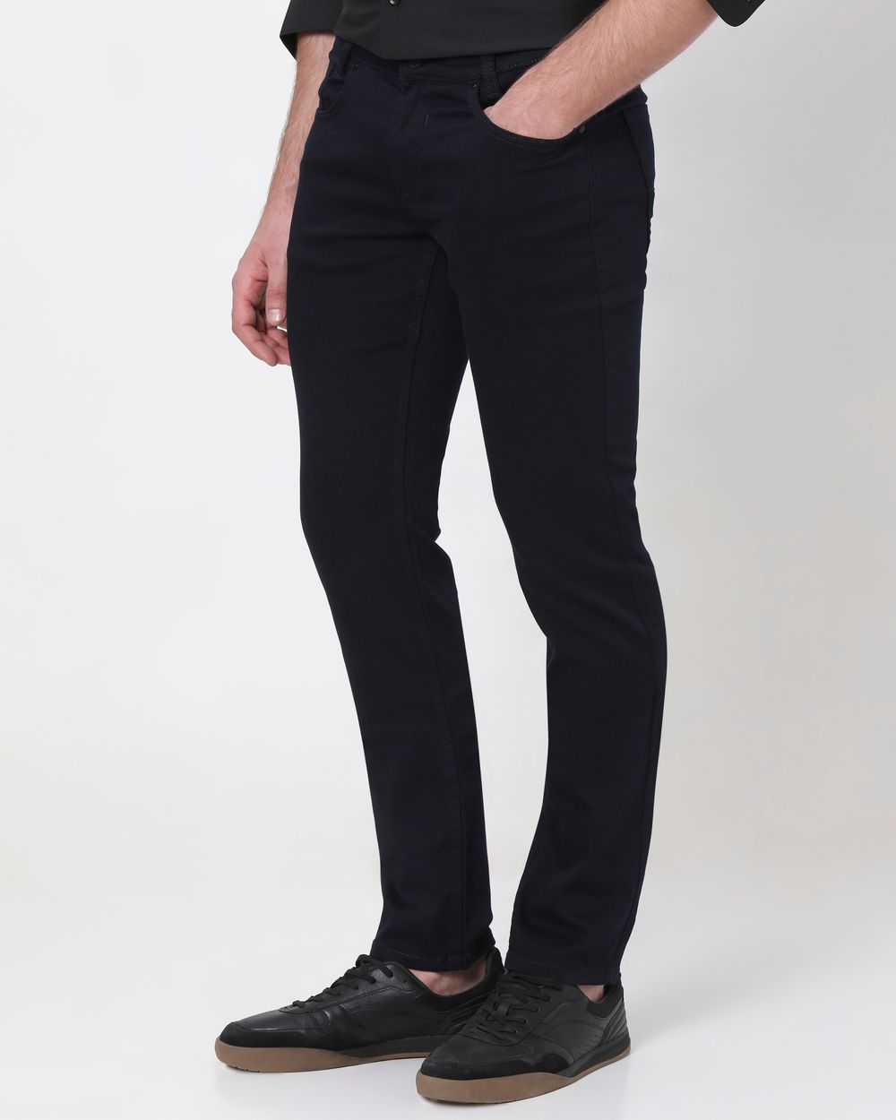 Navy Super Slim Fit Originals Stretch Jeans