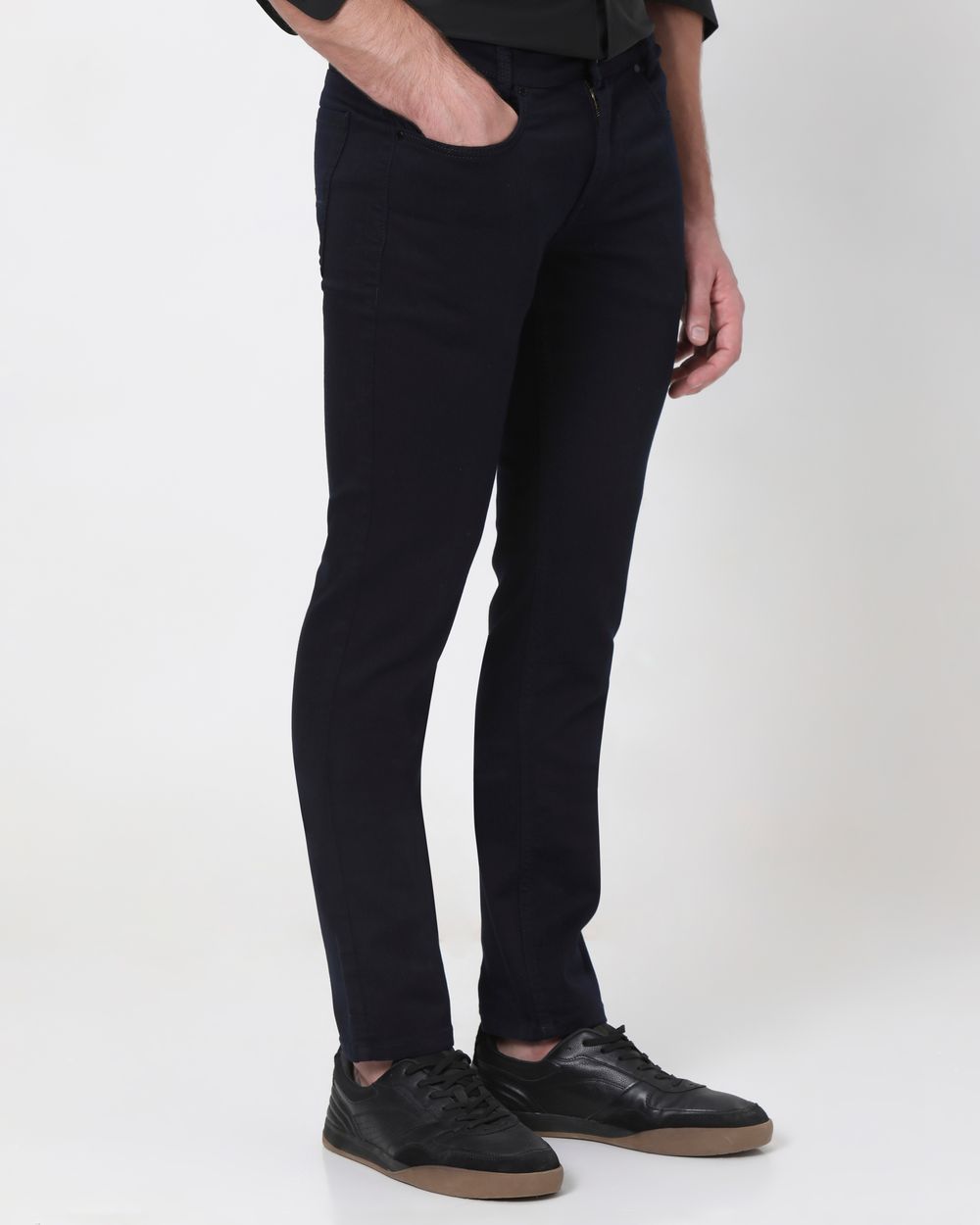 Navy Super Slim Fit Originals Stretch Jeans