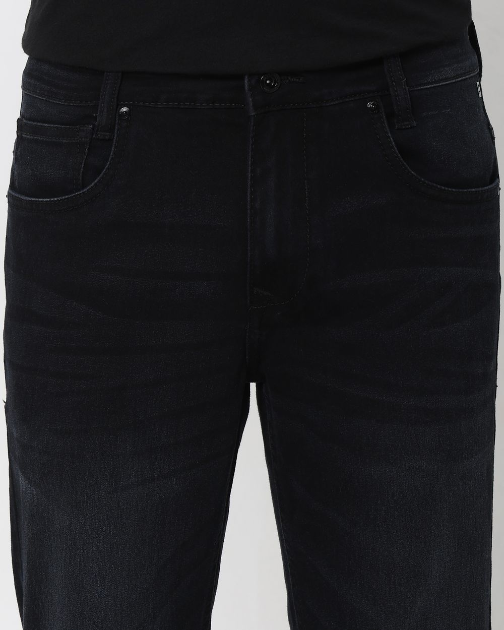 Black Super Slim Fit Originals Stretch Jeans