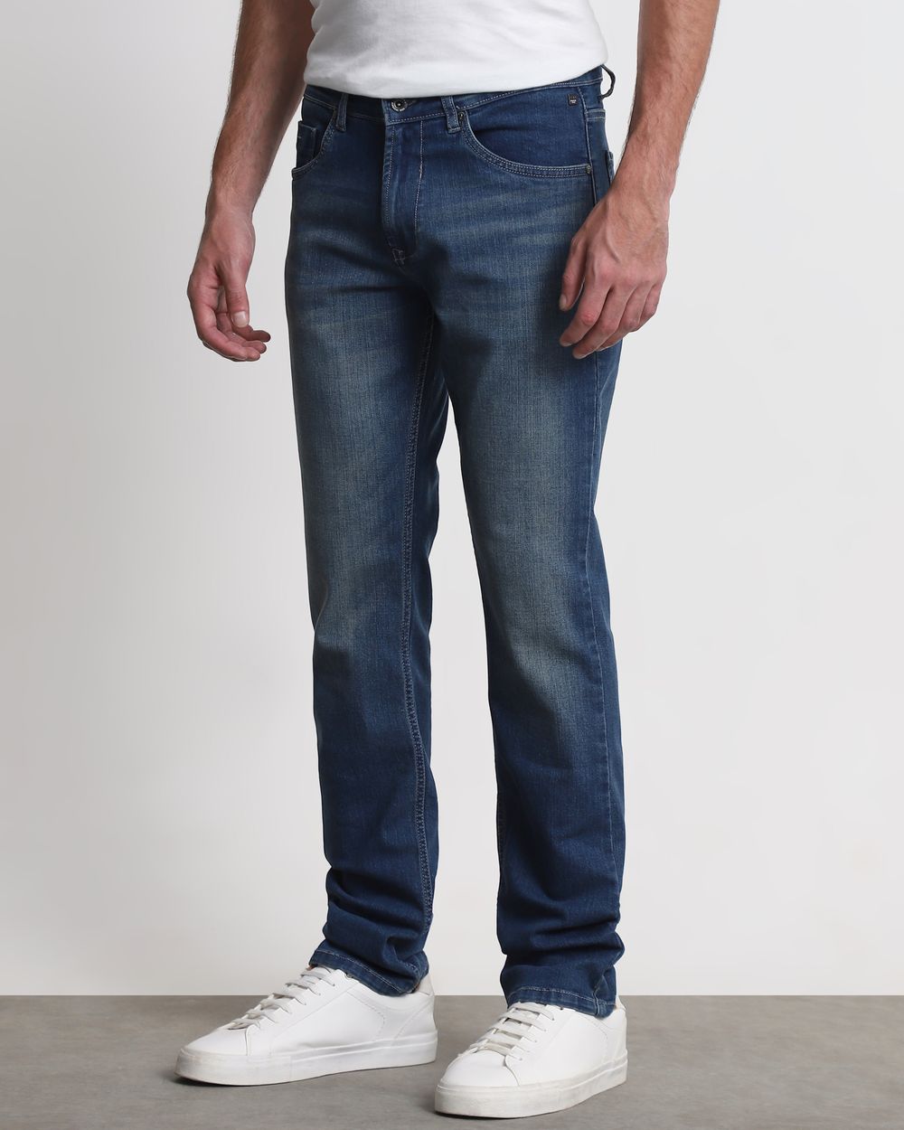 Grey Straight Fit Originals Jeans