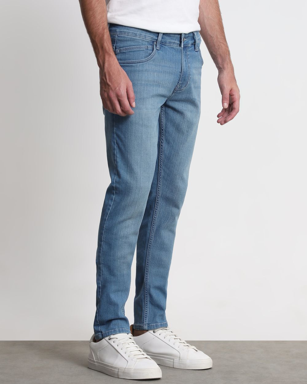 Mid Blue Skinny Fit Originals Jeans