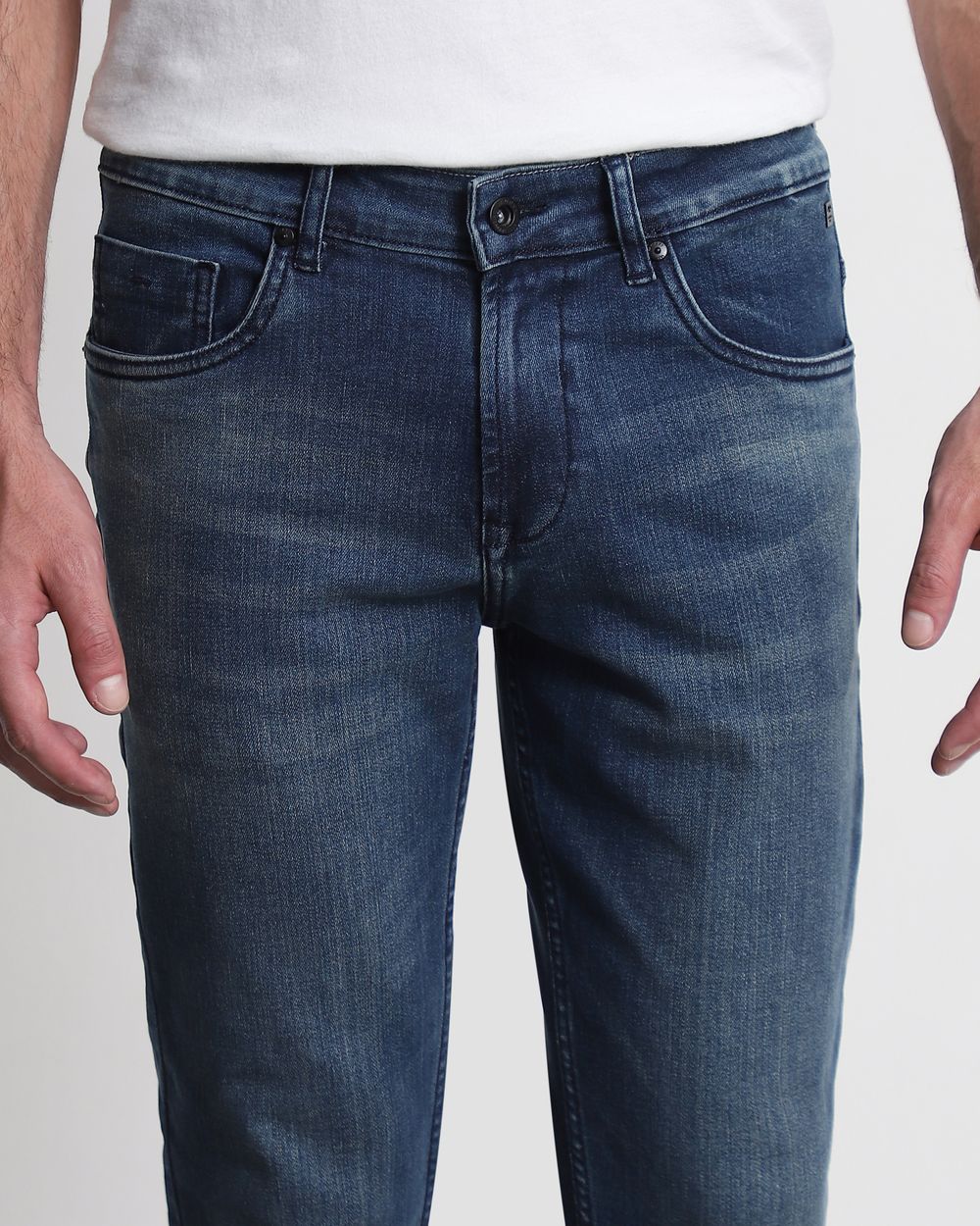 Dark Indigo Blue Skinny Fit Originals Jeans