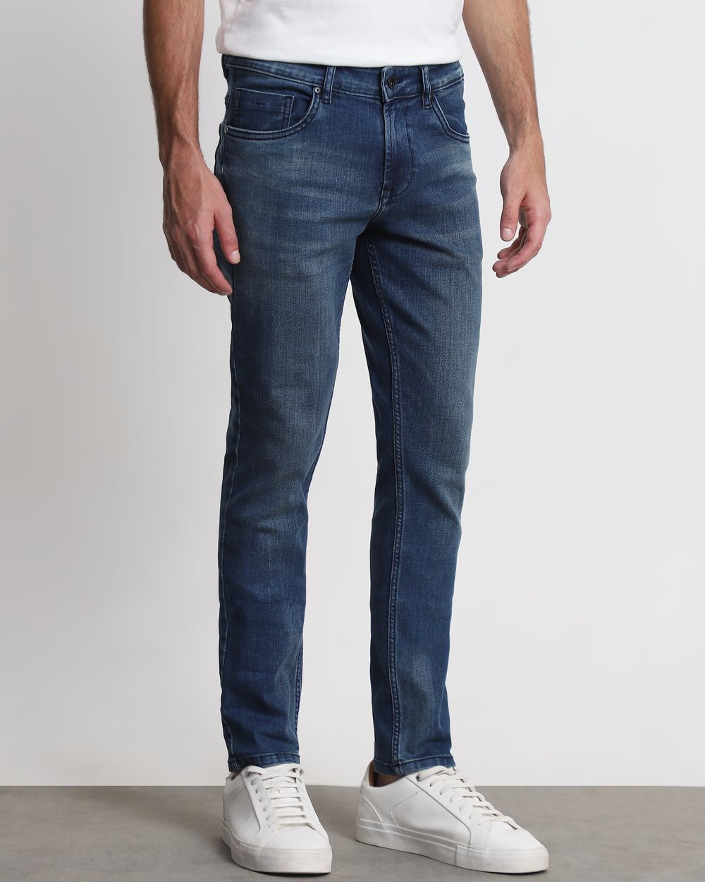 Dark Indigo Blue Skinny Fit Originals Jeans